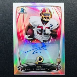 Lache Seastrunk RC - 2014 Bowman Chrome Rookie Autographs Refractors #RCRA-LS